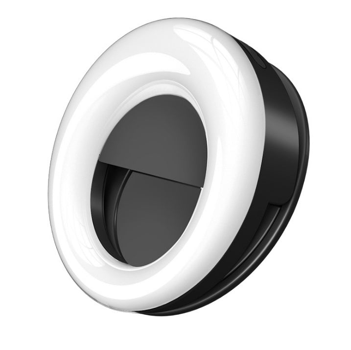 Portable LED Ring Light - Rechargeable Makeup & Selfie Light
