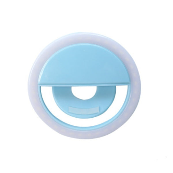 Portable LED Ring Light - Rechargeable Makeup & Selfie Light
