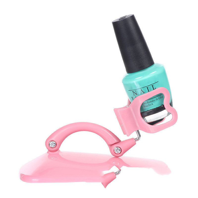 Nail Polish Bottle Holder Clip - Steady Application Aid