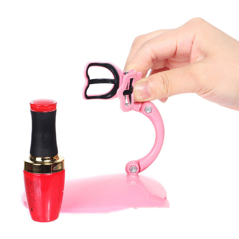 Nail Polish Bottle Holder Clip - Steady Application Aid