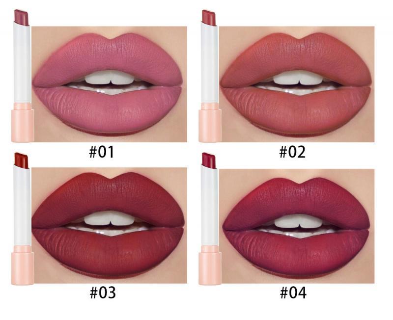 Matte Liquid Lipstick Set - 4 Versatile Shades