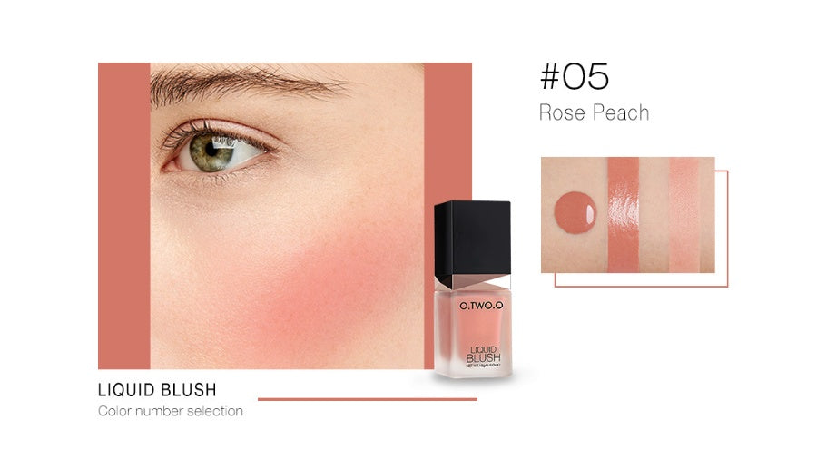 Liquid blush - Buildable Color & Natural Glow