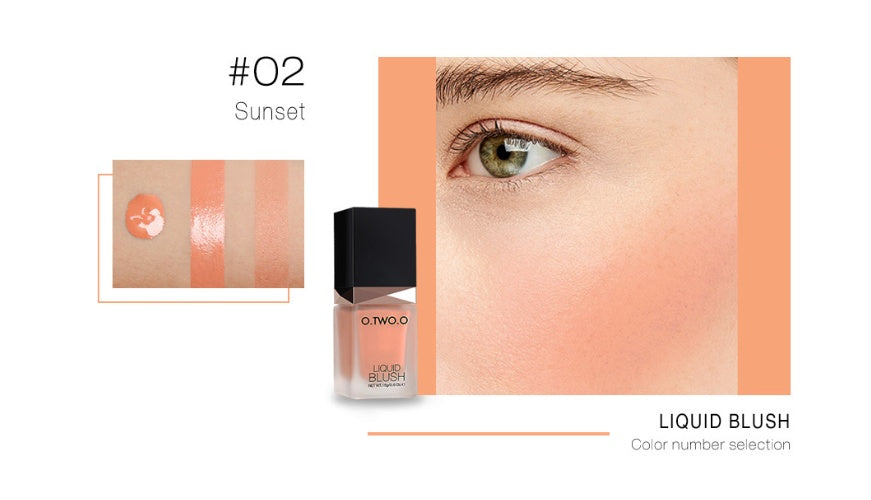 Liquid blush - Buildable Color & Natural Glow