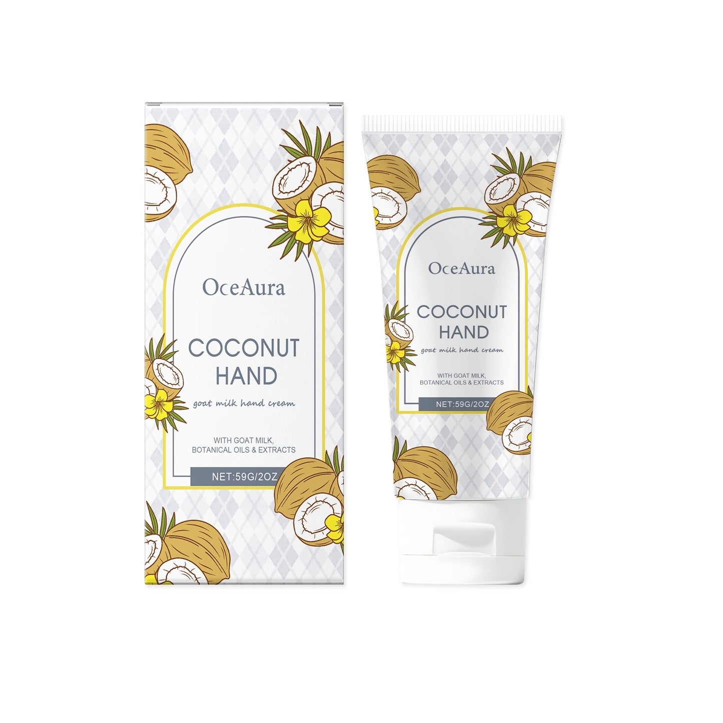 Nourishing Coconut Hand Cream - Deep Moisturizing Care