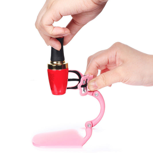 Nail Polish Bottle Holder Clip - Steady Application Aid