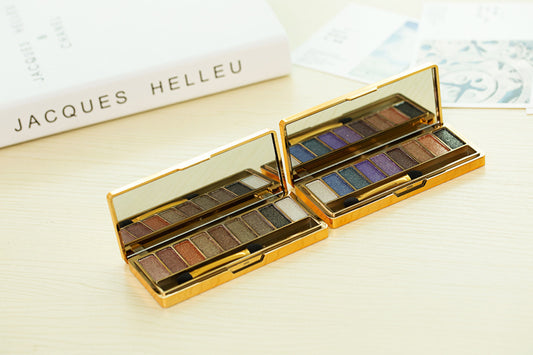9-Color Eyeshadow Palette - Matte & Glitter Eye Makeup Set