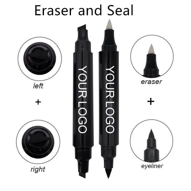 Double-Ended Eyeliner with Eraser- Mistake-Proof Application