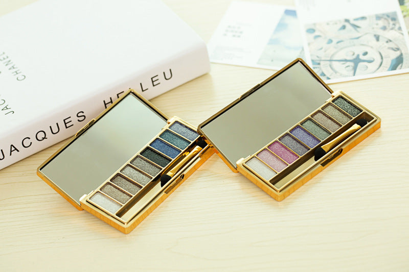 9-Color Eyeshadow Palette - Matte & Glitter Eye Makeup Set