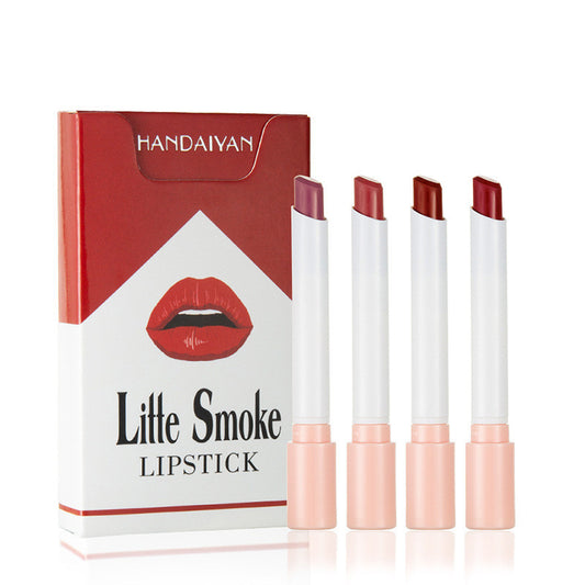 Matte Liquid Lipstick Set - 4 Versatile Shades