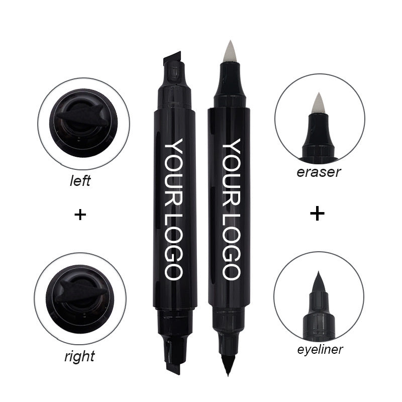 Double-Ended Eyeliner with Eraser- Mistake-Proof Application