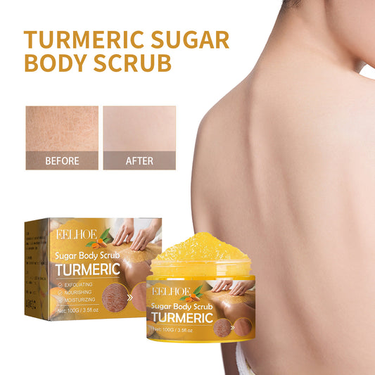 Turmeric Body Scrub - Exfoliating & Brightening Treatment