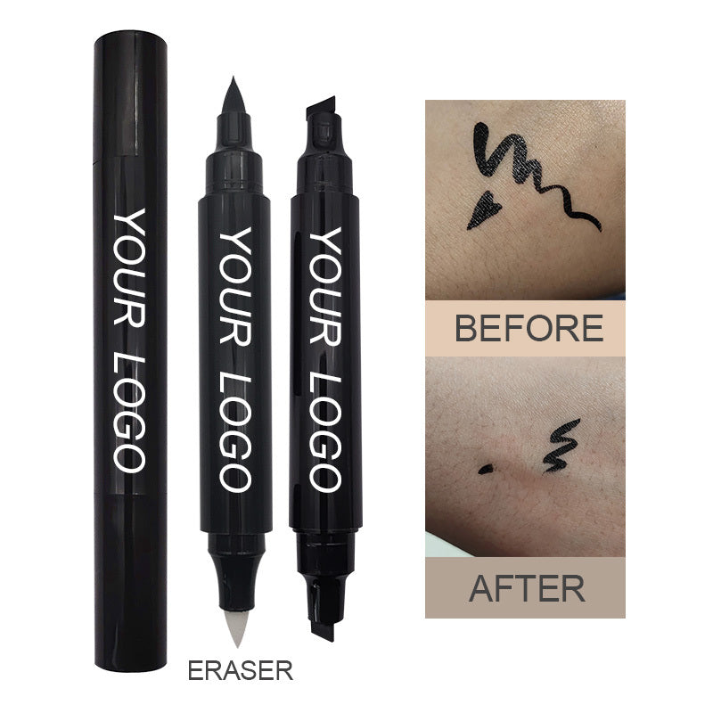Double-Ended Eyeliner with Eraser- Mistake-Proof Application